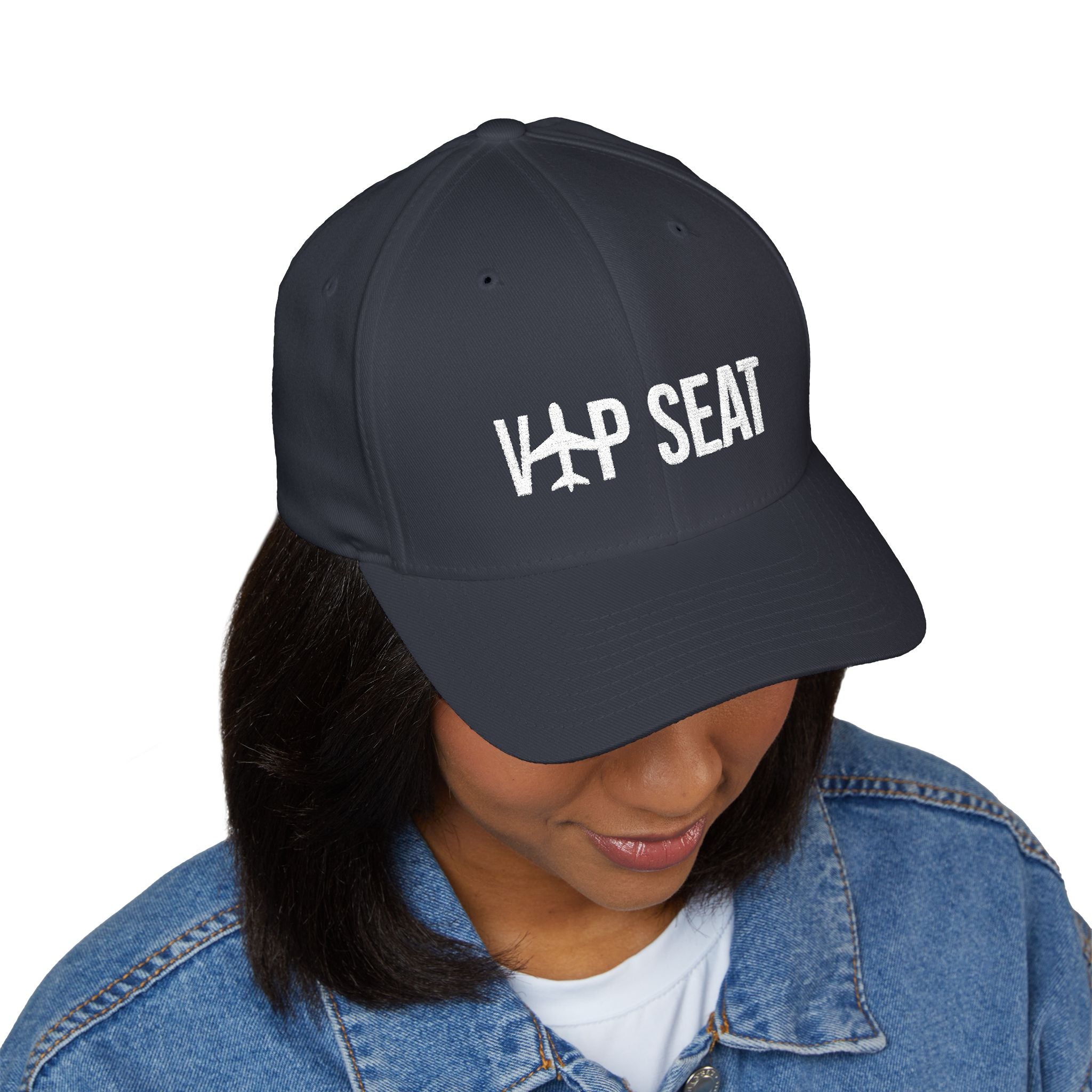 Closed-Back Structured Cap (Embroidery)